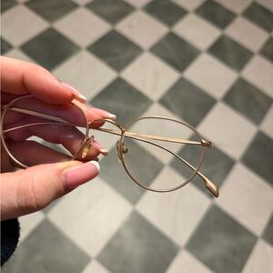 Lunettes Pour Tous Rose Gold Wire Glasses – Made in Italy